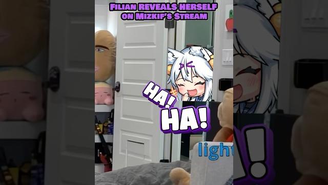 Filian revealed herself on live stream Filian revealed herself on live stream