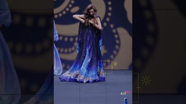 陈宝月险些走光 陈宝月险些走光