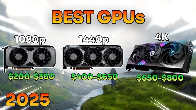 Best gpu 2025 | top 5: 1080p, 1440p, 4k! Best gpu 2025 | top 5: 1080p, 1440p, 4k!