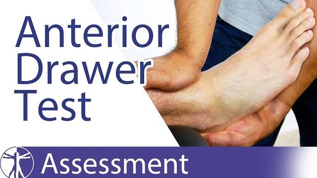 Anterior drawer test of the ankle | chronic ankle laxity & anterior talofibular ligament rupture Anterior drawer test of the ankle | chronic ankle laxity & anterior talofibular ligament rupture
