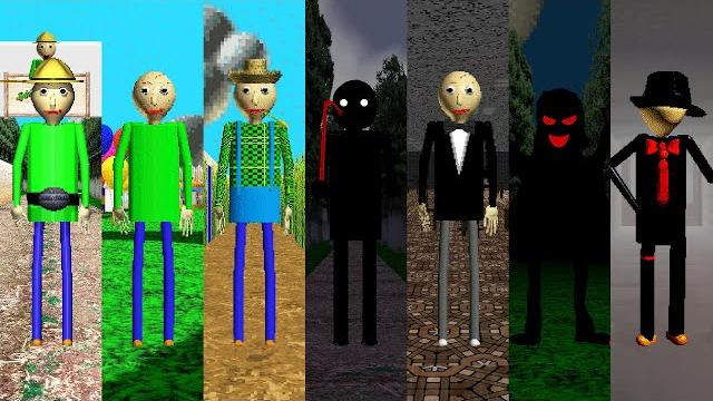 Everyone is baldi's 7 places mods - all perfect! Everyone is baldi's 7 places mods - all perfect!