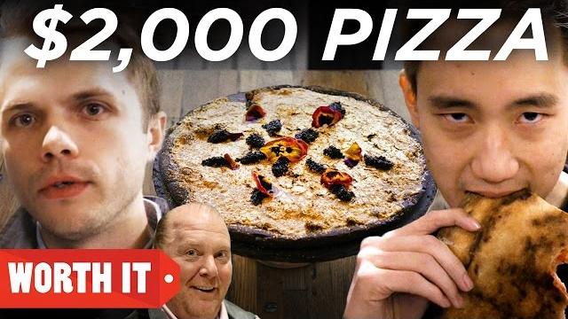 $2 pizza vs. $2,000 pizza • new york city $2 pizza vs. $2,000 pizza • new york city