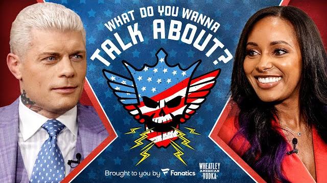 Cody rhodes and brandi rhodes talk love, wrestling and the final boss: what do you wanna talk about Cody rhodes and brandi rhodes talk love, wrestling and the final boss: what do you wanna talk about