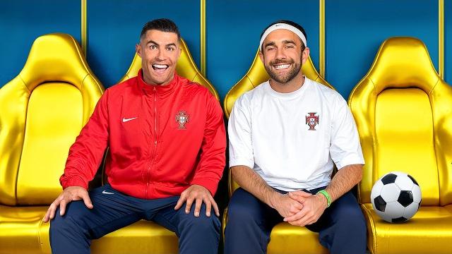 I got vip seats to watch ronaldo! I got vip seats to watch ronaldo!