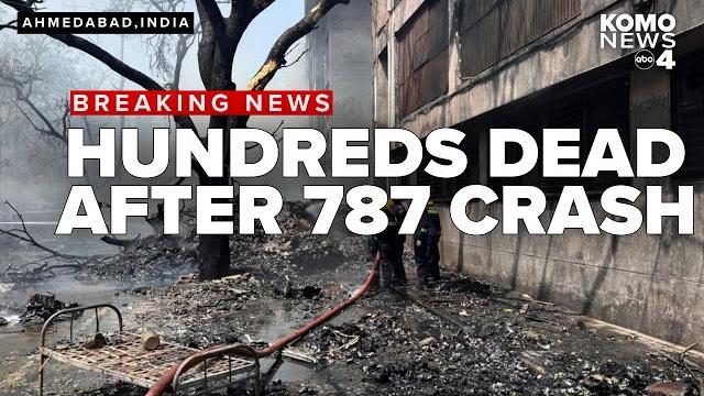 787 jet with 242 people on board crashes into medical college in india, at least 1 survivor 787 jet with 242 people on board crashes into medical college in india, at least 1 survivor