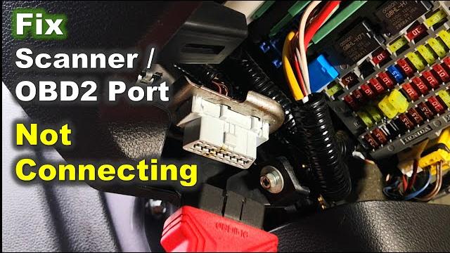 How to fix obd2 port not connecting with automotive scanner / solve scan tool won't connect How to fix obd2 port not connecting with automotive scanner / solve scan tool won't connect