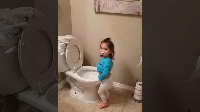 Potty training at it's finest! Potty training at it's finest!