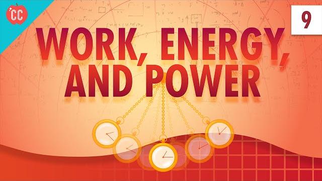 Work, energy, and power: crash course physics #9 Work, energy, and power: crash course physics #9