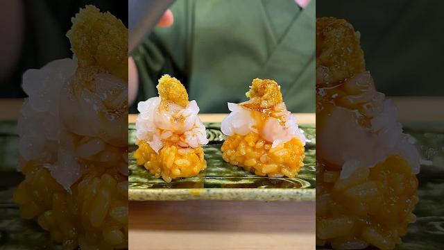 Squid and uni rice Squid and uni rice