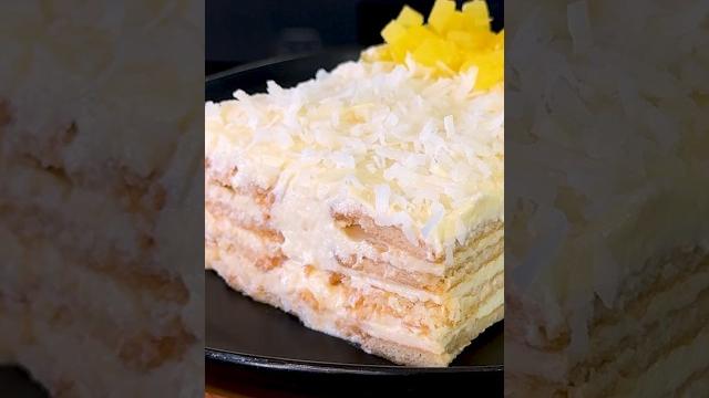 Carlota de piña recipe #shorts Carlota de piña recipe #shorts