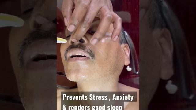 Ayurvedic panchakarma: nasya #shorts #ayurveda Ayurvedic panchakarma: nasya #shorts #ayurveda