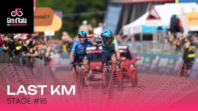 Giro d'italia 2025 | stage 16: last km Giro d'italia 2025 | stage 16: last km