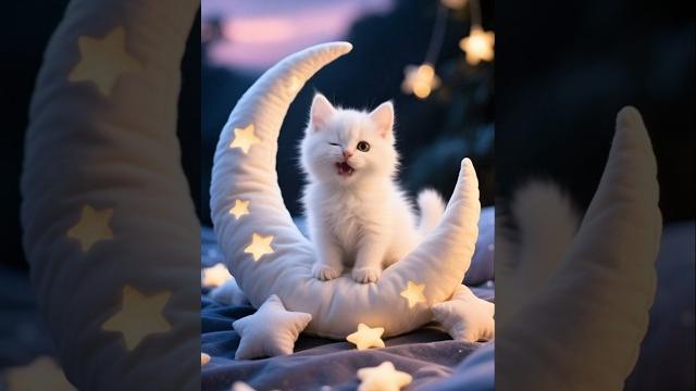 Moon star #cat #neko #kitten Moon star #cat #neko #kitten