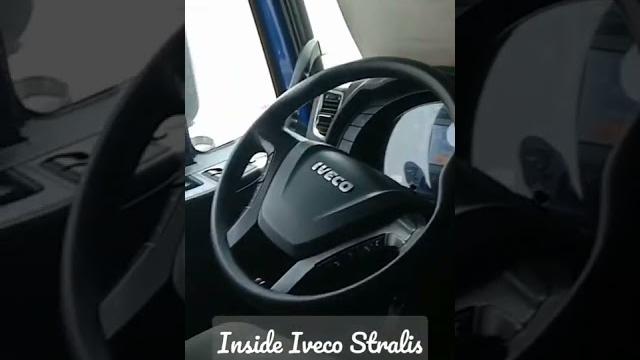 Inside iveco stralis 480es cabin Inside iveco stralis 480es cabin