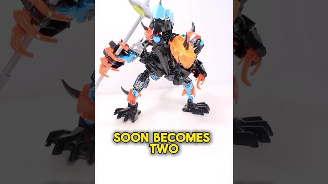 The 2 in 1 hero factory villain! The 2 in 1 hero factory villain!