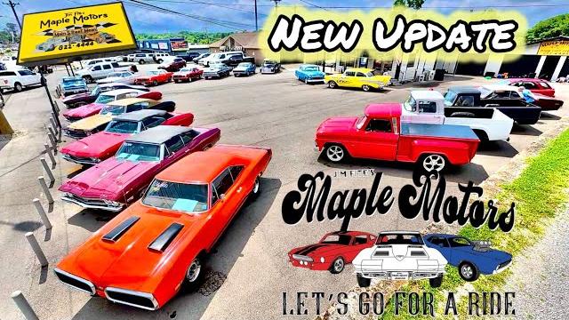 Inventory update maple motors 6/16/25 classic muscle cars inventory usa deals rides forsale american Inventory update maple motors 6/16/25 classic muscle cars inventory usa deals rides forsale american