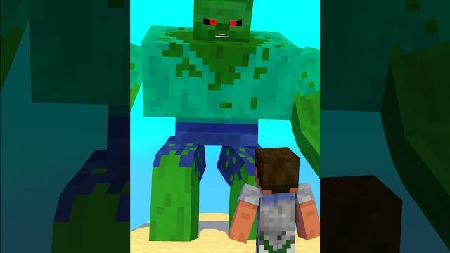 Can steve fight mutant zombie? - funny animation Can steve fight mutant zombie? - funny animation