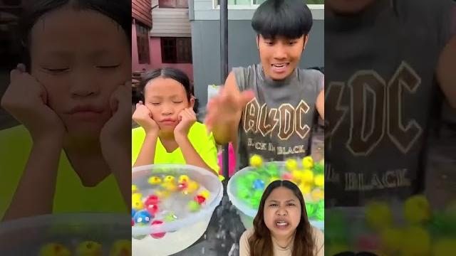 Duck-shaped candy for my watermelon-shaped brother's children | skolastika adriana #shorts Duck-shaped candy for my watermelon-shaped brother's children | skolastika adriana #shorts