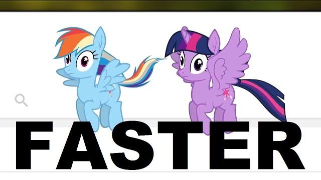 Go faster - pony girl but every time she said "fly or flying" i'ts going 5 % faster @tridashierd Go faster - pony girl but every time she said "fly or flying" i'ts going 5 % faster @tridashierd