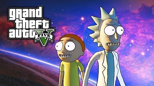 Gta 5 pc - space adventure (rick and morty mod) Gta 5 pc - space adventure (rick and morty mod)