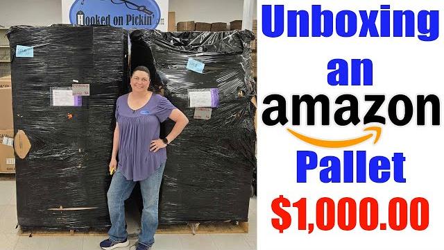 Unboxing an amazon pallet from california! check out what we got and will we make money? Unboxing an amazon pallet from california! check out what we got and will we make money?