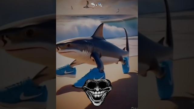 Акула научилась бегать по пляжу в поисках пищи tralalelo tralala тралалело тралала #мем #мемас Акула научилась бегать по пляжу в поисках пищи tralalelo tralala тралалело тралала #мем #мемас