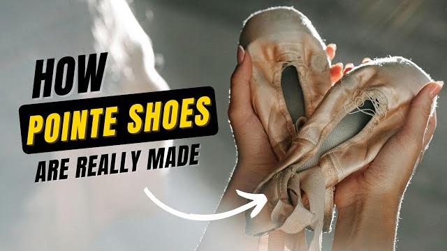 How pointe shoes are really made! How pointe shoes are really made!