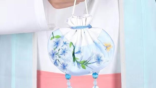 嘉卉碧芳_荷包刺繡教程視頻 嘉卉碧芳_荷包刺繡教程視頻