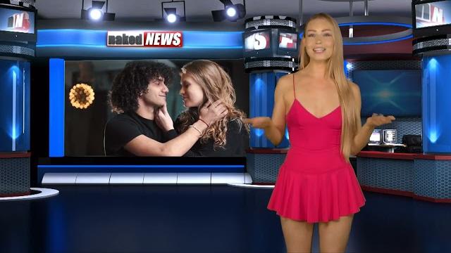 Naked news bulletins valentines day edition - jaime Naked news bulletins valentines day edition - jaime
