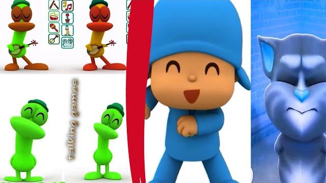 Baby learn colors with my talking tom for kids pato education cartoon my pocoyo games 2017 Baby learn colors with my talking tom for kids pato education cartoon my pocoyo games 2017