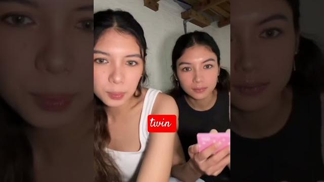 Twin sisters periscope #shortvideo Twin sisters periscope #shortvideo