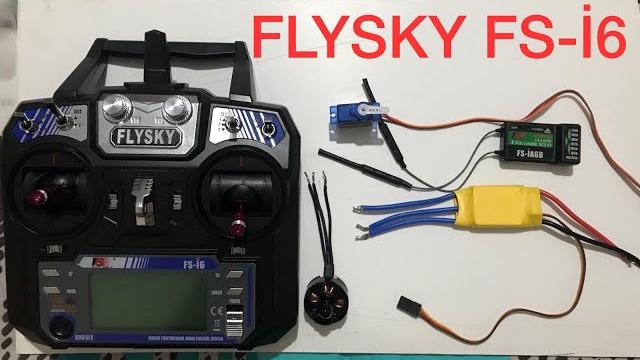 Rc kumanda esc motor bağlantısı flysky fs-i6 Rc kumanda esc motor bağlantısı flysky fs-i6