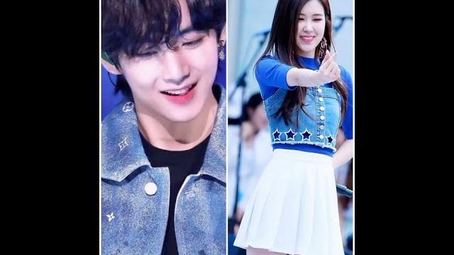 #bts v vs blackpink rose in same dress #who is best comment below #bts v vs blackpink rose in same dress #who is best comment below