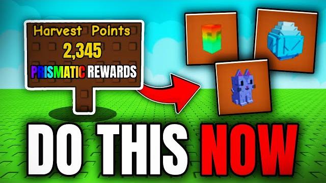 Fastest method to farm harvest points! (grow a garden) Fastest method to farm harvest points! (grow a garden)