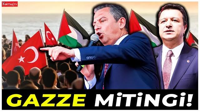 Özgür gazze mitingi! özgür özel de katılıyor! Özgür gazze mitingi! özgür özel de katılıyor!