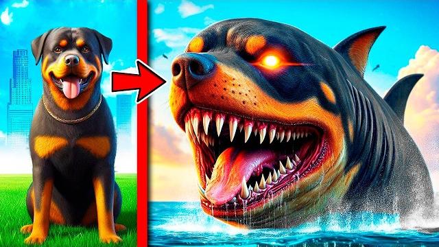 Upgrading chop to megalodon chop in gta 5! Upgrading chop to megalodon chop in gta 5!