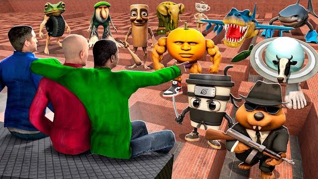Брейнрот в лабиринте! угар и безумие в garry`s mod Брейнрот в лабиринте! угар и безумие в garry`s mod