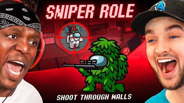 Sidemen among us sniper role Sidemen among us sniper role