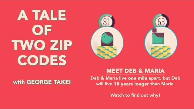 A tale of two zip codes A tale of two zip codes