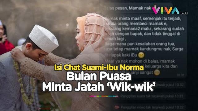 Terbongkar isi chat mesum suami dan ibu norma risma Terbongkar isi chat mesum suami dan ibu norma risma