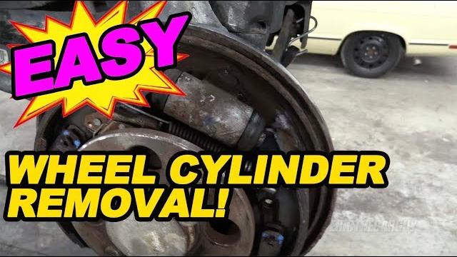 How to remove wheel cylinders without removing shoes How to remove wheel cylinders without removing shoes