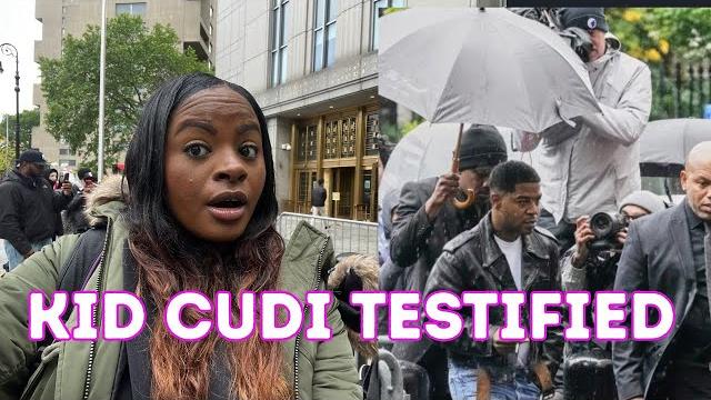 Kid cudi just testified !!! live from court Kid cudi just testified !!! live from court