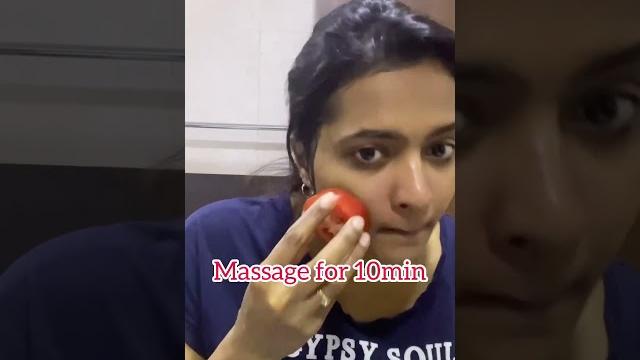 Tan removal facial at home #tomatofacial #brighteningfacial #facialathome #skincare #beautytips Tan removal facial at home #tomatofacial #brighteningfacial #facialathome #skincare #beautytips