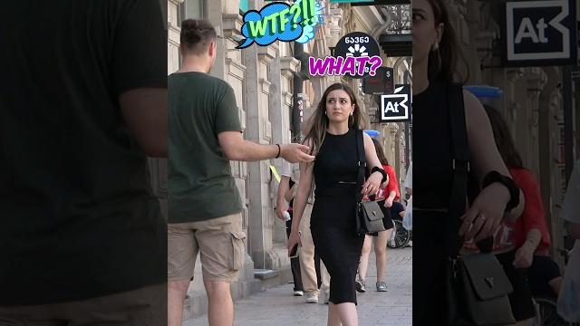 He was angry girl prank #prank #crazygirl He was angry girl prank #prank #crazygirl