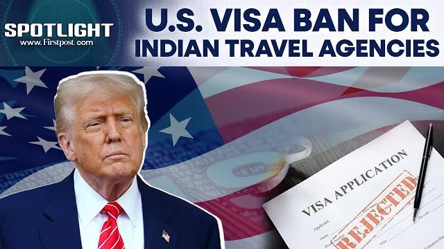 The us bans visas for indian travel agencies facilitating illegal immigration | spotlight | n18g The us bans visas for indian travel agencies facilitating illegal immigration | spotlight | n18g