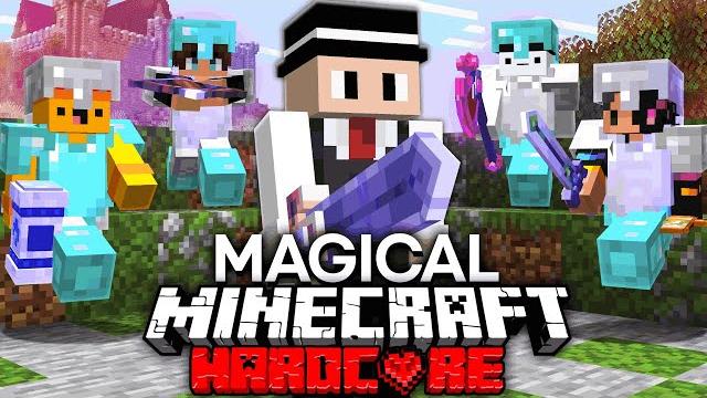 100 players simulate a magical minecraft tournament 100 players simulate a magical minecraft tournament
