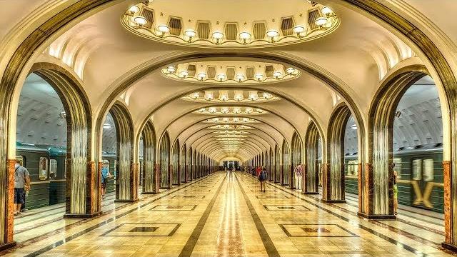 The top 7 most beautiful moscow's metro stations The top 7 most beautiful moscow's metro stations