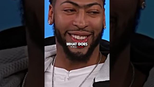 Why anthony davis fakes his height Why anthony davis fakes his height
