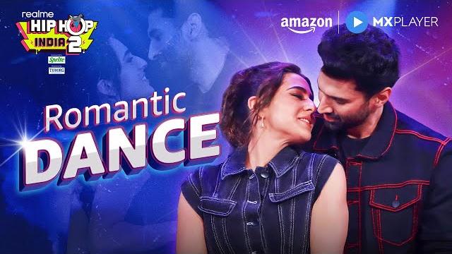 Aditya roy kapur & sara ali khan's romantic dance moment | realme hip hop india season 2 Aditya roy kapur & sara ali khan's romantic dance moment | realme hip hop india season 2
