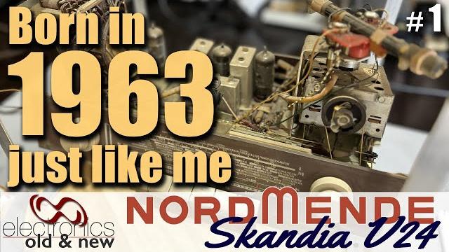 She was born in 1963, and still looks beautiful. nordmende skandia v24 - restoration part 1 #pcbway# She was born in 1963, and still looks beautiful. nordmende skandia v24 - restoration part 1 #pcbway#